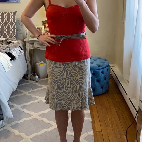 marc jacobs red tank top with bow - Picture 2 of 8